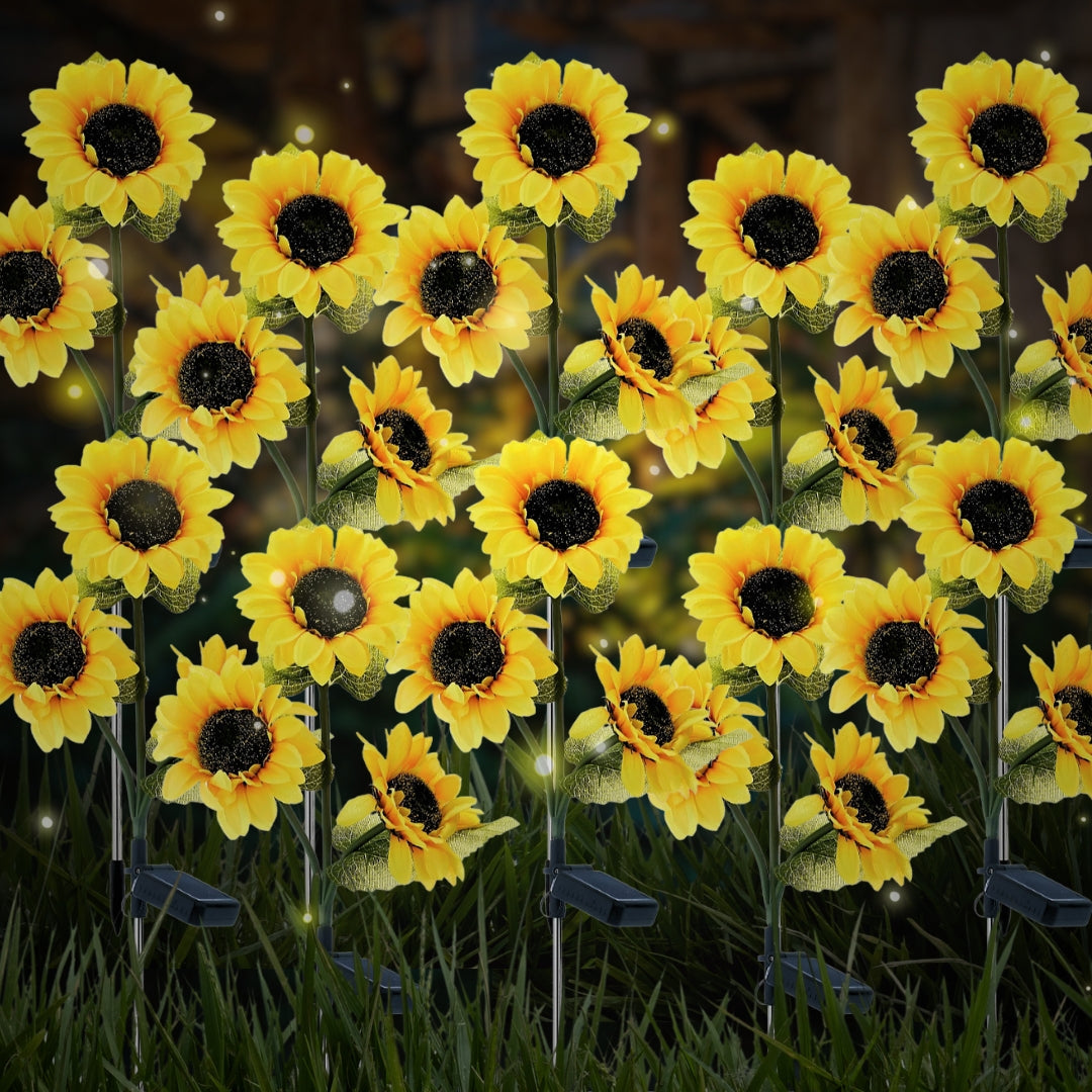 Easter Flash Sale - Solar LED Sunflower Garden Lights-29.6inch/75cm 🌻