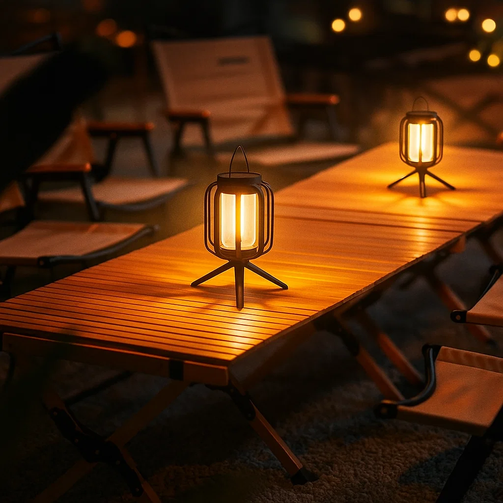 Kaliiqo™ Solar-Powered Flame Flicker Camping Lantern