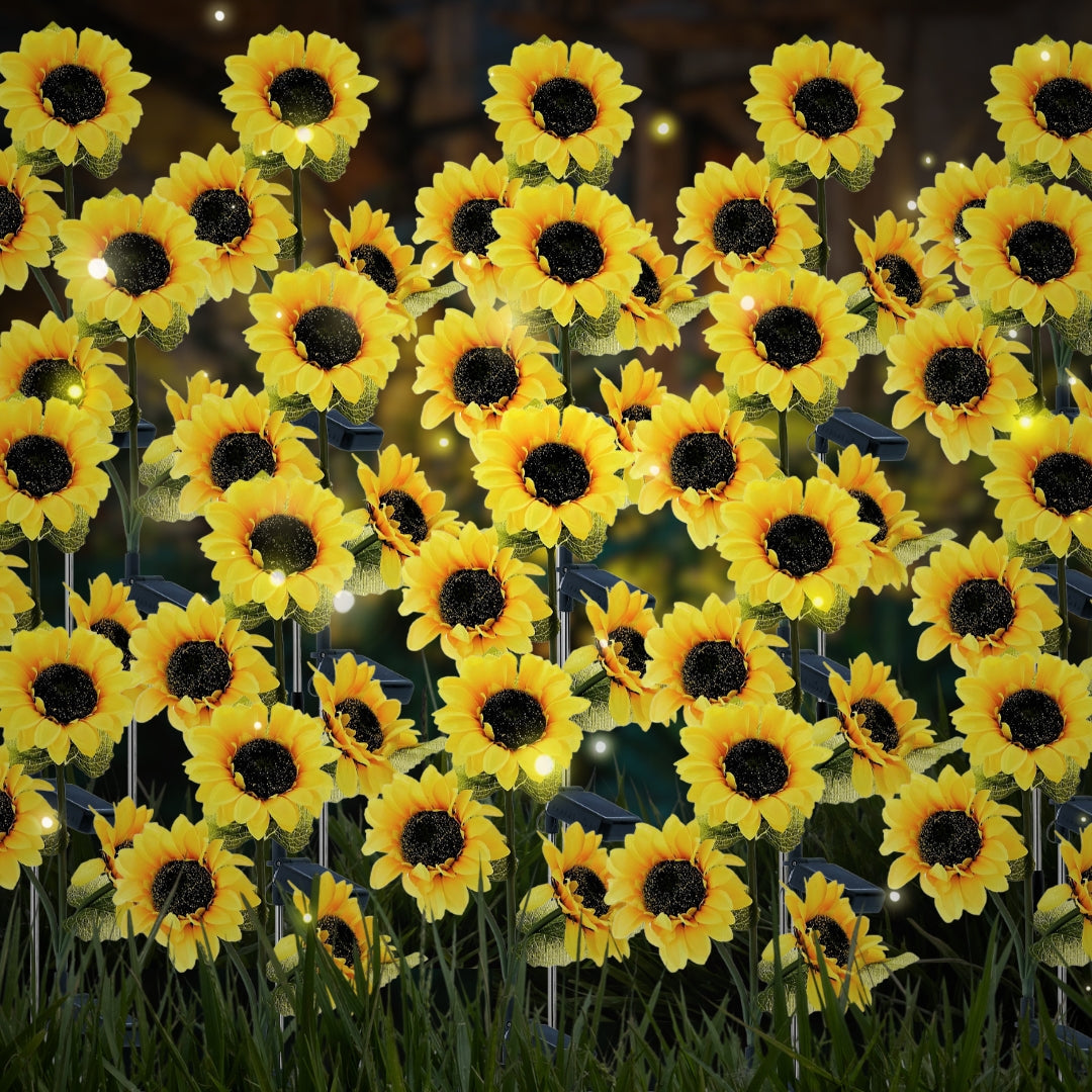 Easter Flash Sale - Solar LED Sunflower Garden Lights-29.6inch/75cm 🌻