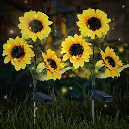 Easter Flash Sale - Solar LED Sunflower Garden Lights-29.6inch/75cm 🌻
