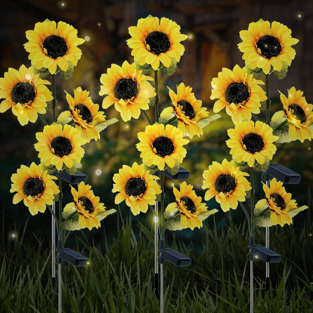 Easter Flash Sale - Solar LED Sunflower Garden Lights-29.6inch/75cm 🌻