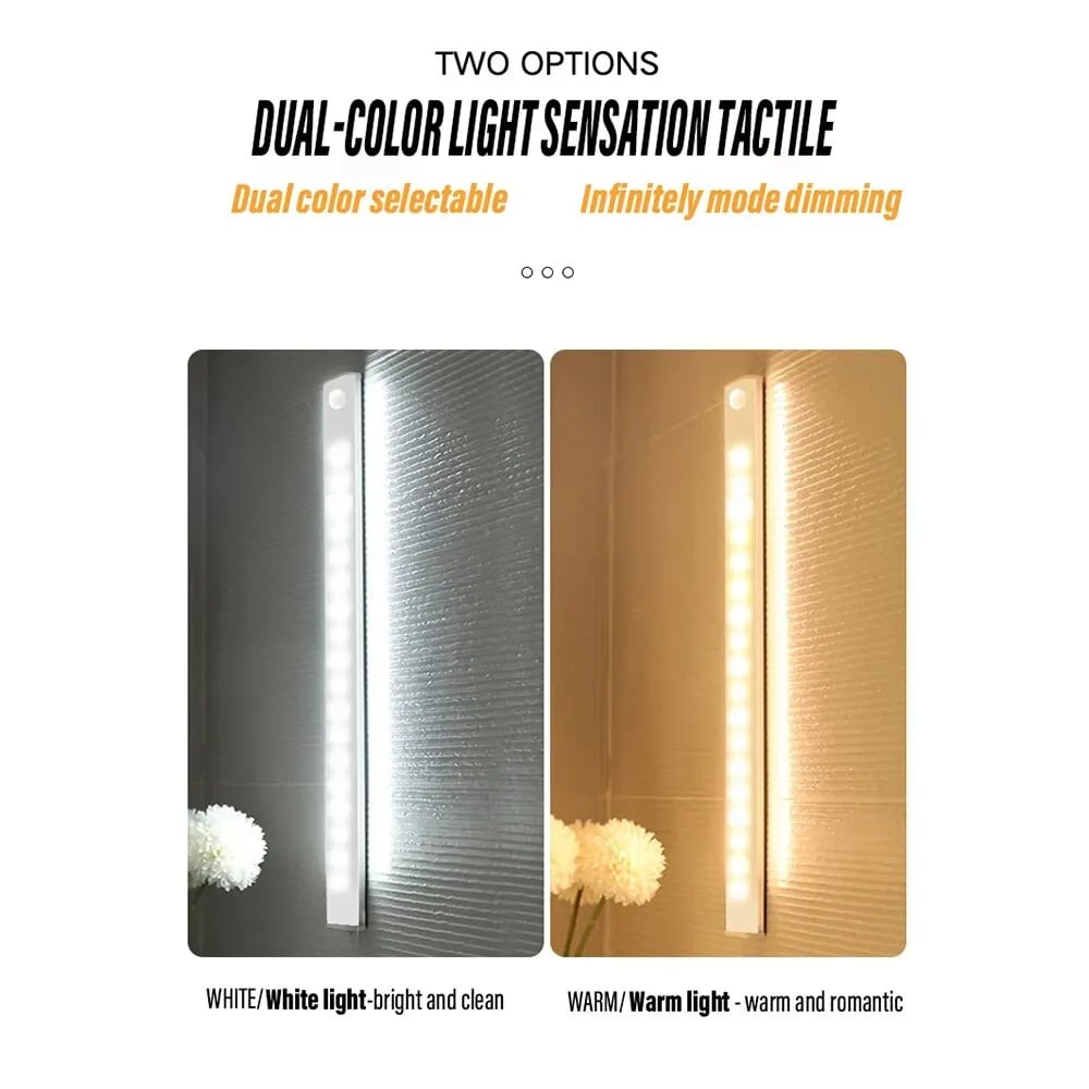 🔥LAST DAY SALE 40% OFF - 💡 Punch-free Smart Sensor Magnetic Rechargeable LED Lights