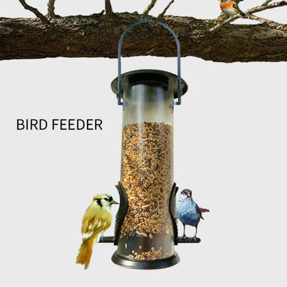 Multiple Holes Bird seed Feeder Outdoor Hanging seed Dispenser