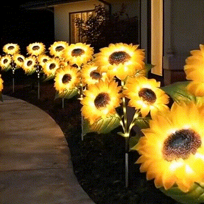 Easter Flash Sale - Solar LED Sunflower Garden Lights-29.6inch/75cm 🌻