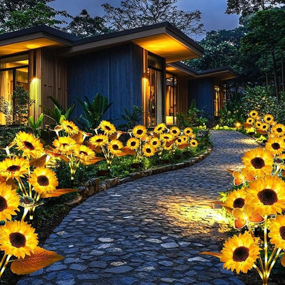 Easter Flash Sale - Solar LED Sunflower Garden Lights-29.6inch/75cm 🌻