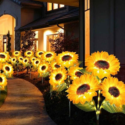 Easter Flash Sale - Solar LED Sunflower Garden Lights-29.6inch/75cm 🌻