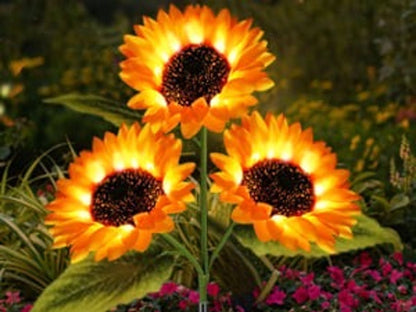 Easter Flash Sale - Solar LED Sunflower Garden Lights-29.6inch/75cm 🌻